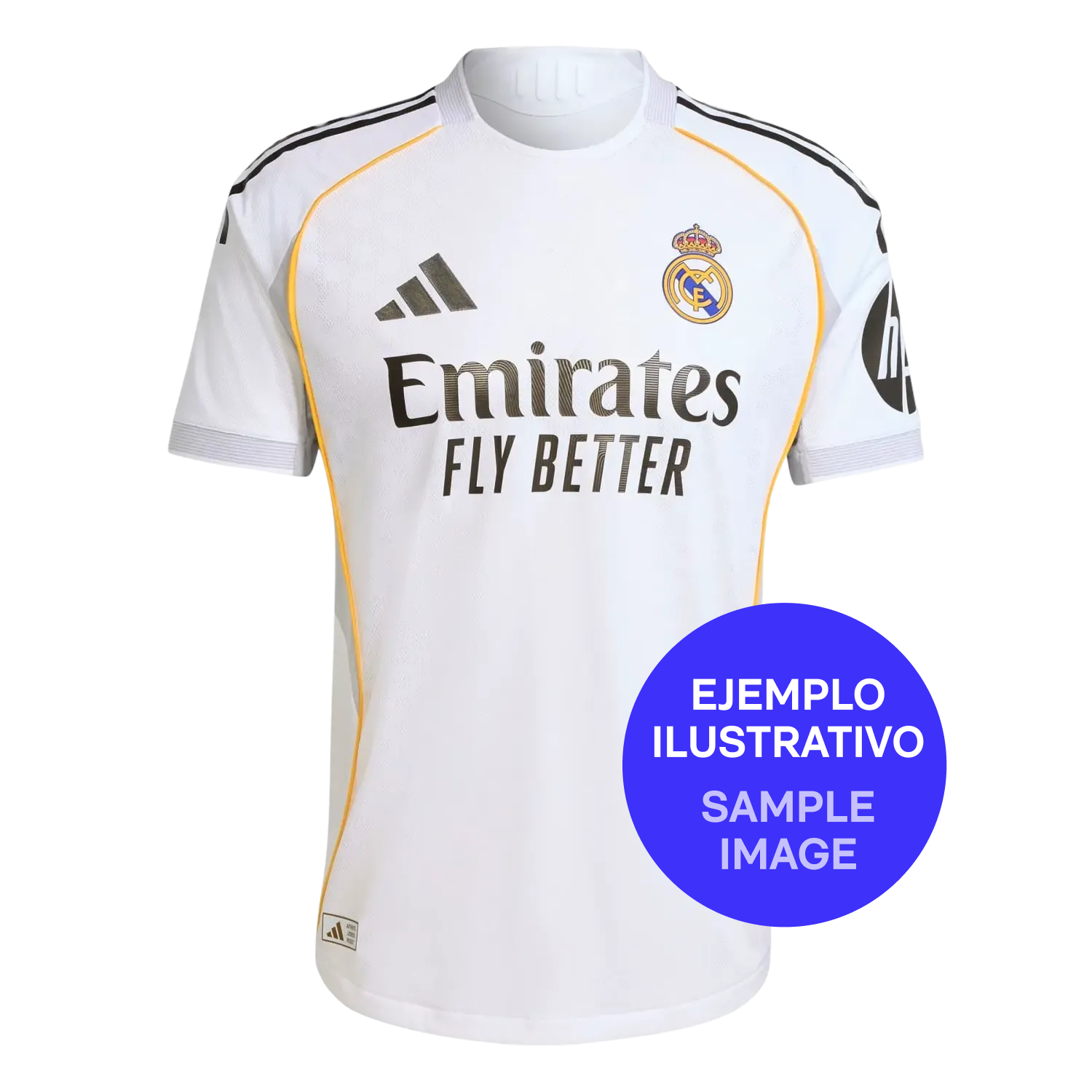 Camiseta Authentic Hombre Primera Equipación Blanca 26/27
