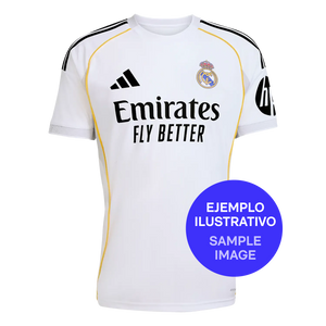 Camiseta Hombre Primera Equipación Blanca 26/27