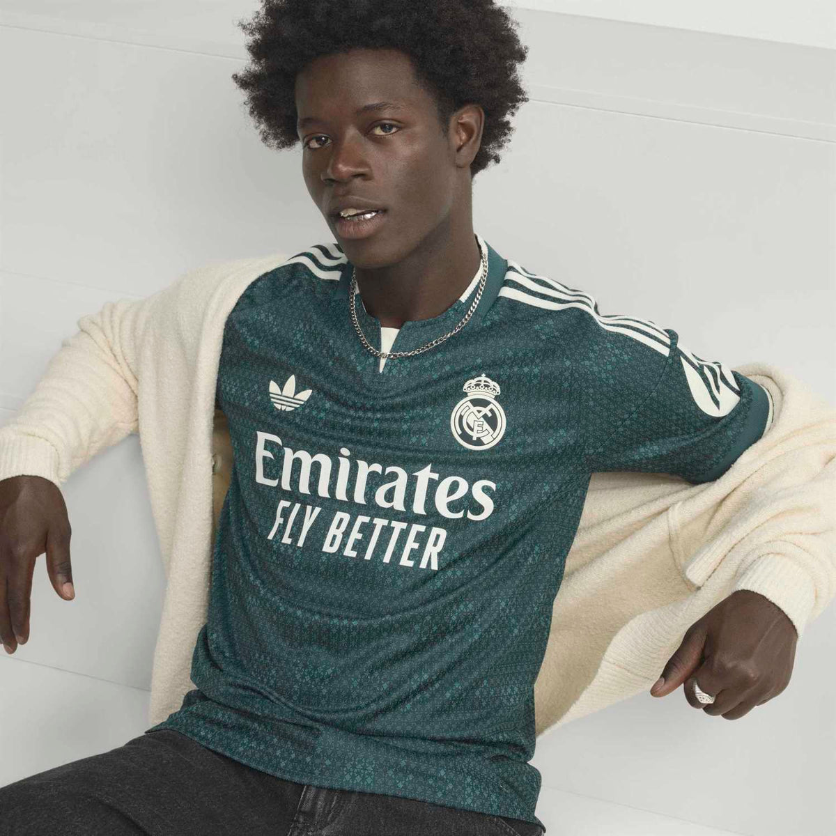 Mens Away Authentic Jersey Green 26/27