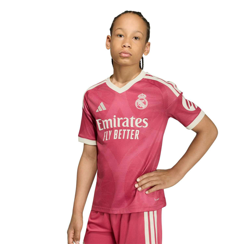 Camiseta Niño Tercera Equipación Rosa 26/27
