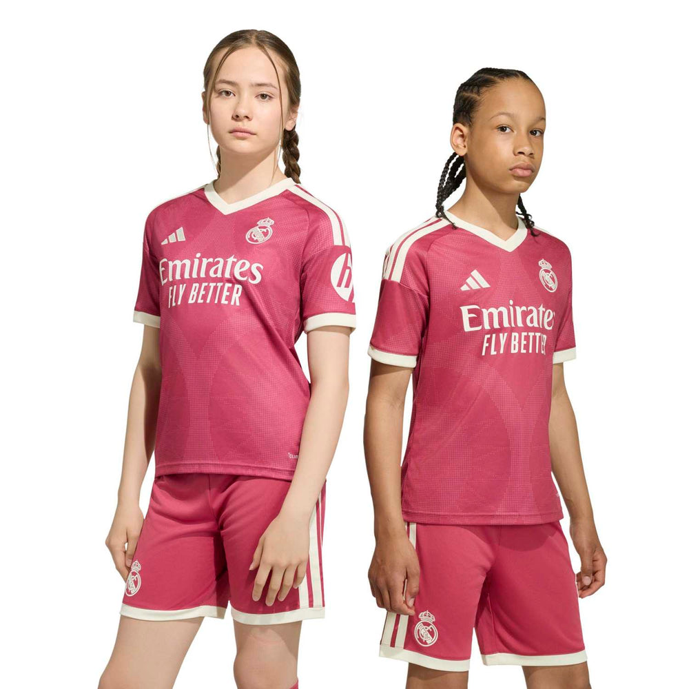 Camiseta Niño Tercera Equipación Rosa 26/27