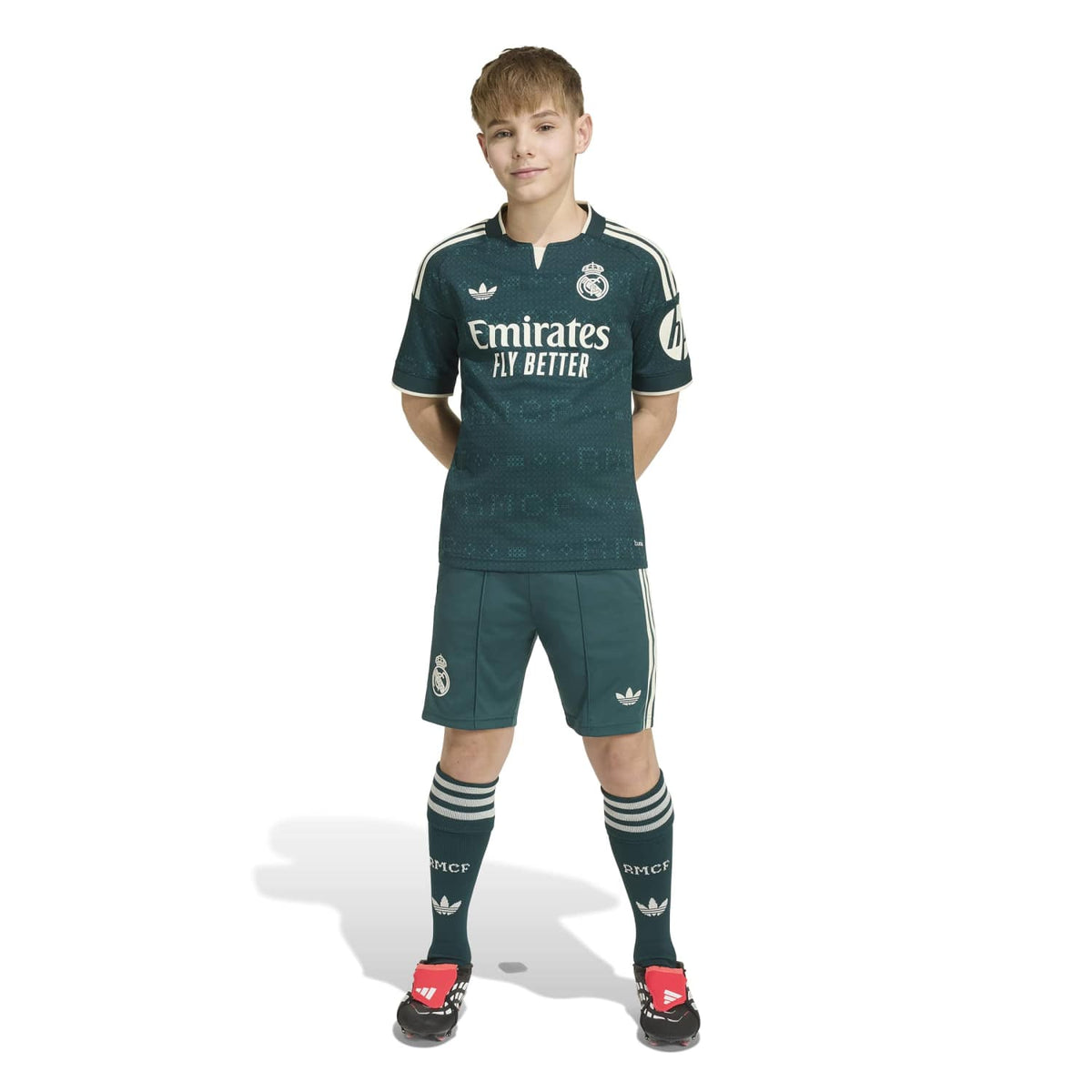 Kids Away Jersey Green 26/27