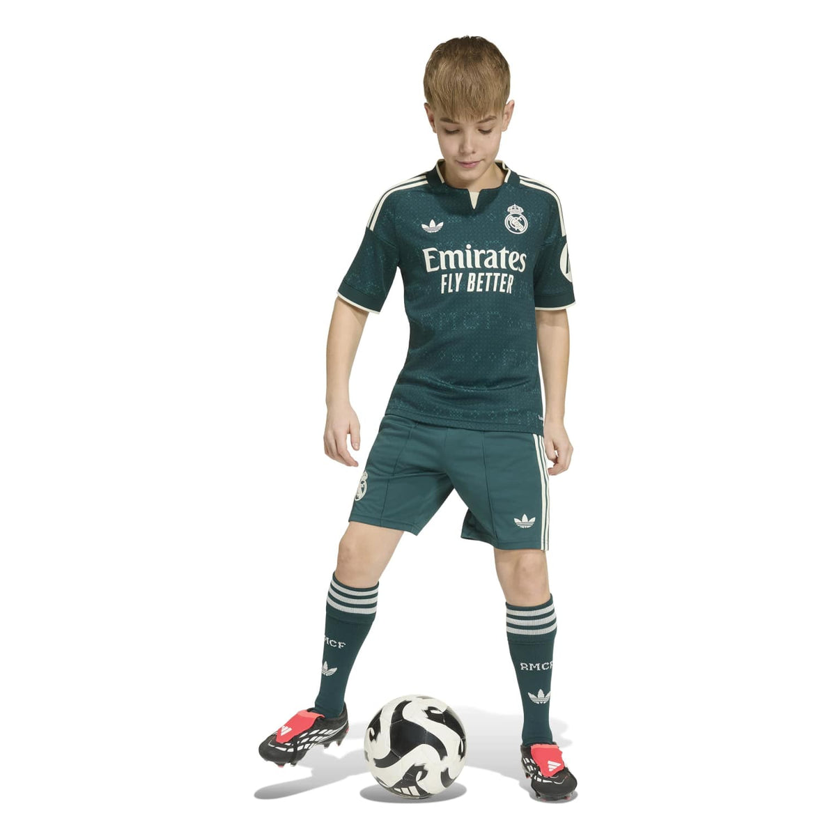Kids Away Jersey Green 26/27