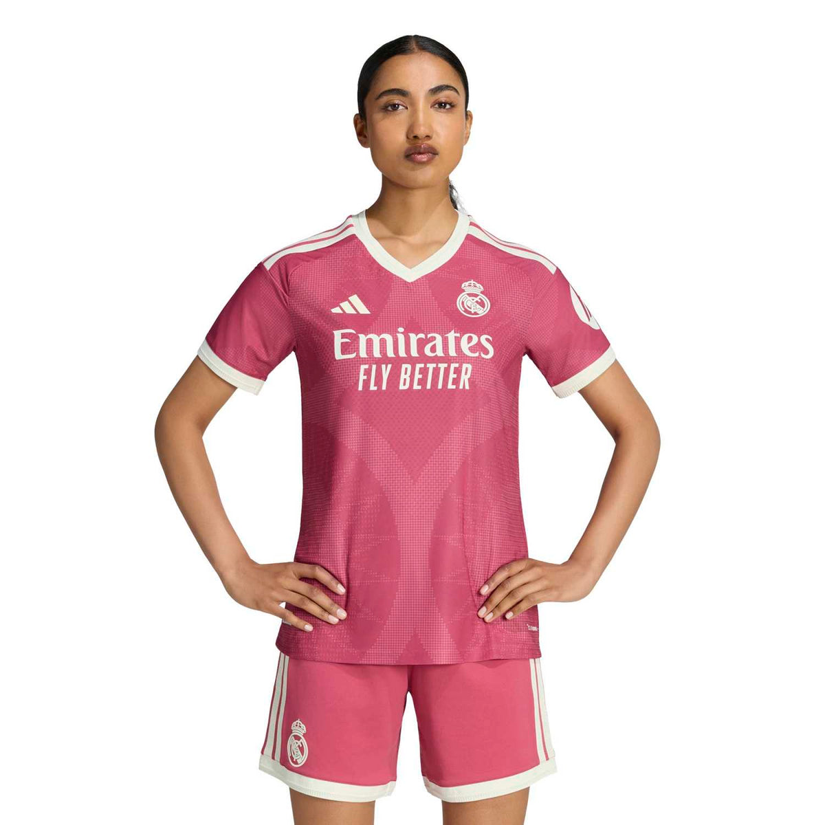 Camiseta Authentic Mujer Tercera Equipación Rosa 26/27