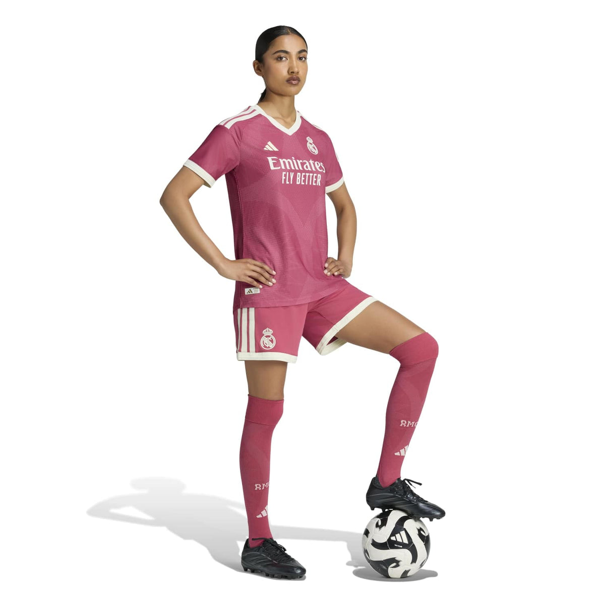 Camiseta Authentic Mujer Tercera Equipación Rosa 26/27