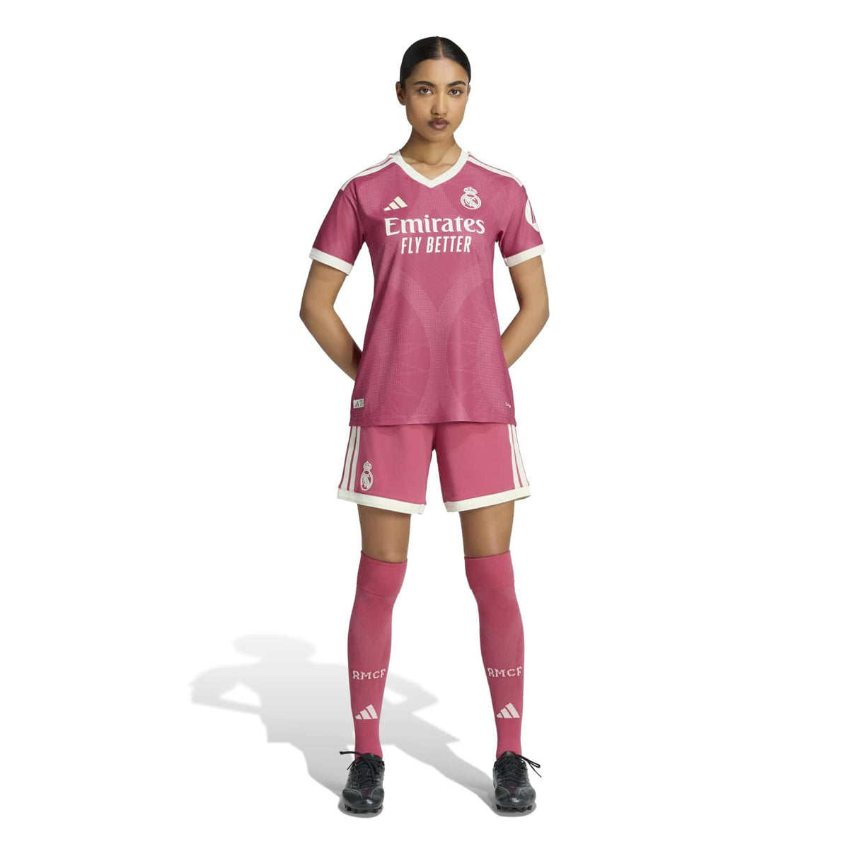 Camiseta Authentic Mujer Tercera Equipación Rosa 26/27