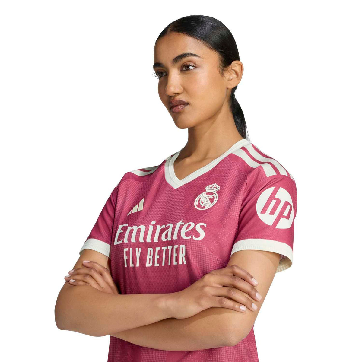 Camiseta Authentic Mujer Tercera Equipación Rosa 26/27