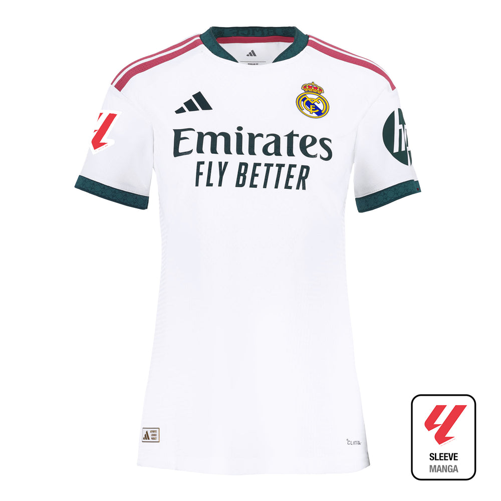 Camiseta Authentic Mujer Primera Equipación Blanca 26/27