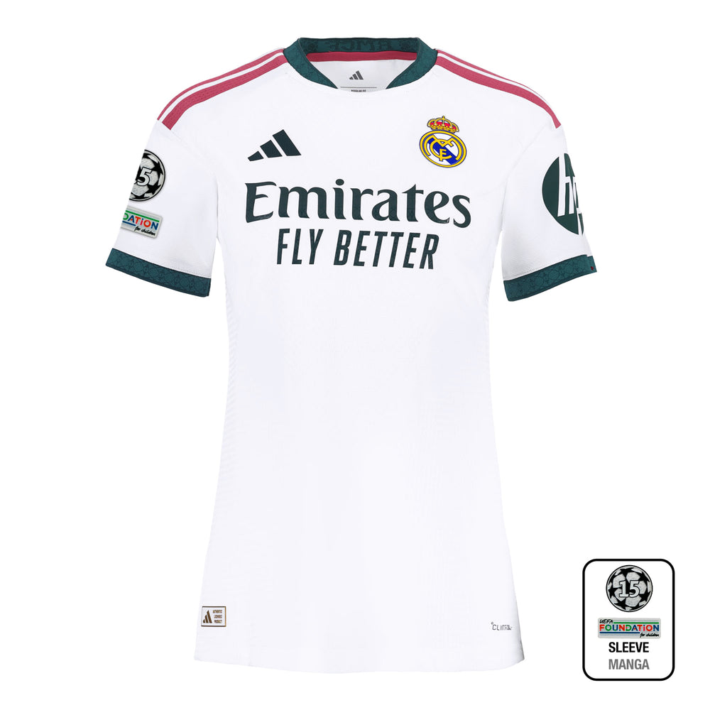Camiseta Authentic Mujer Primera Equipación Blanca 26/27