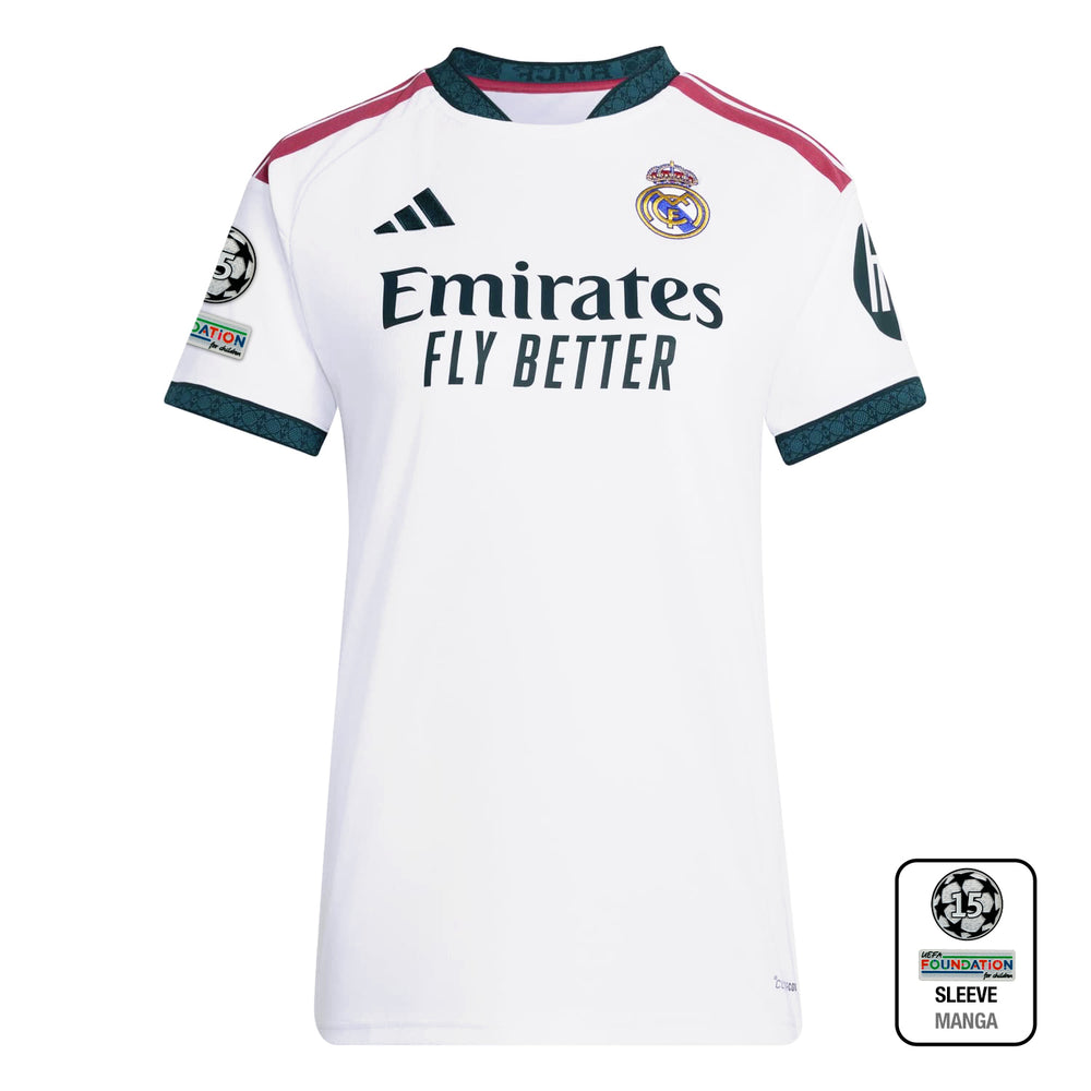 Camiseta Mujer Primera Equipación Blanca 26/27
