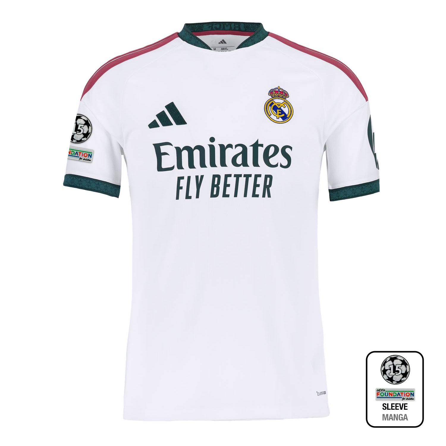 Camiseta Hombre Primera Equipación Blanca 26/27