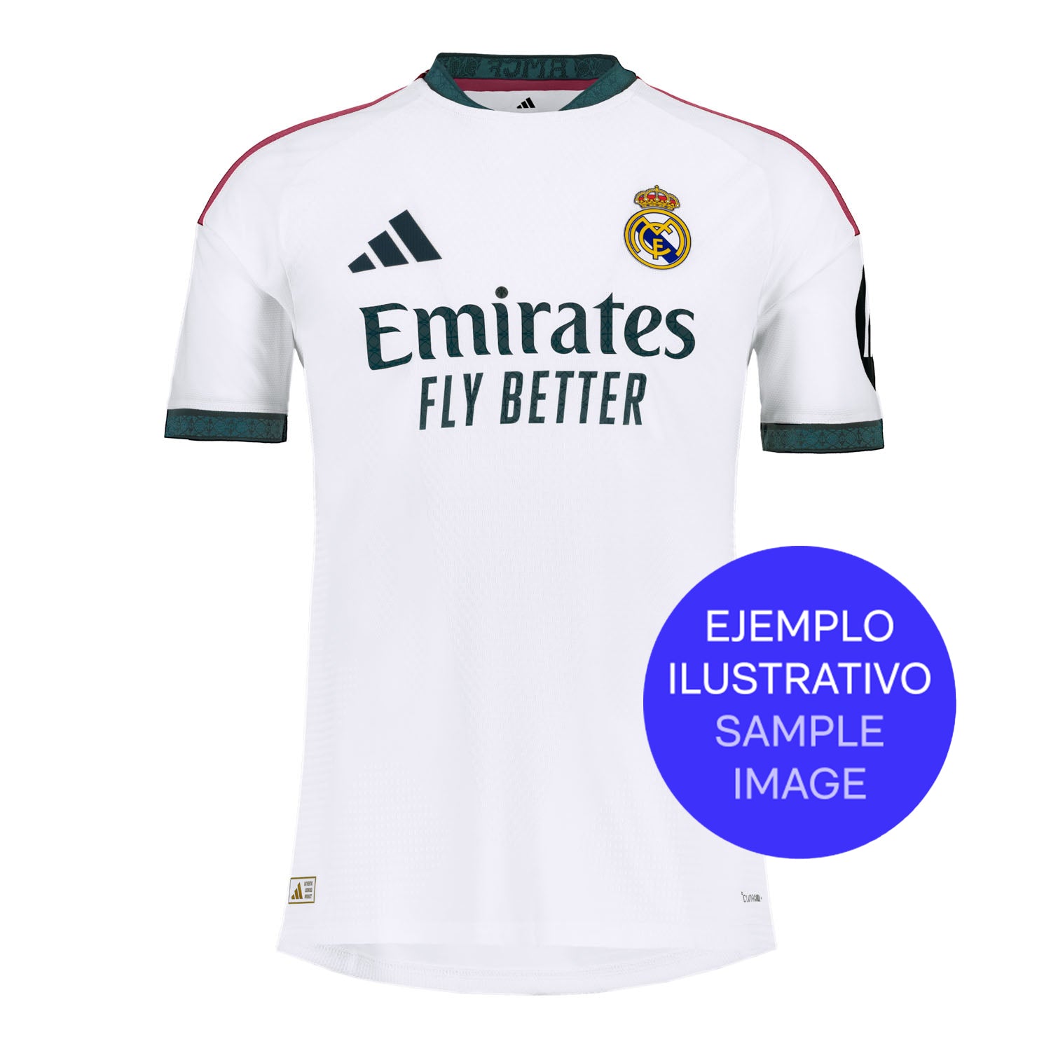 Camiseta Authentic Hombre Primera Equipación Blanca 27/28
