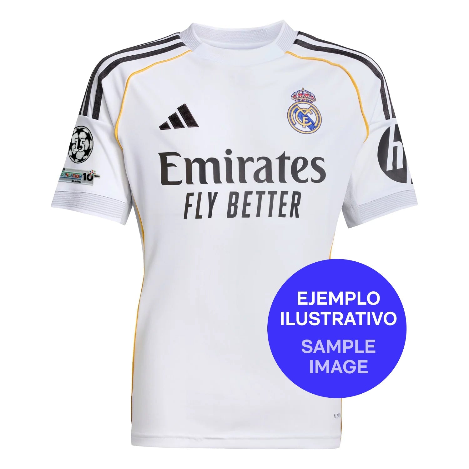 Camiseta Niño Primera Equipación 26/27 Blanca