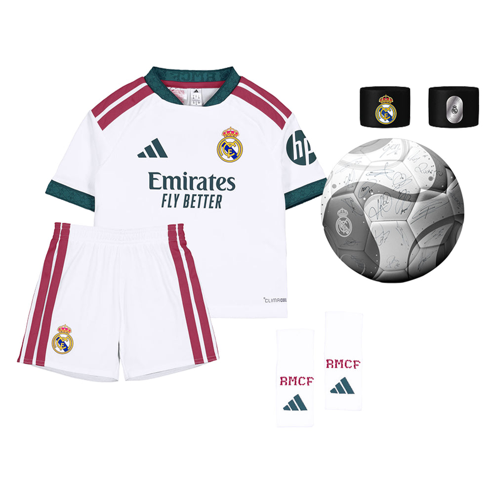 Conjunto Infantil Primera Equipación Blanca 26/27