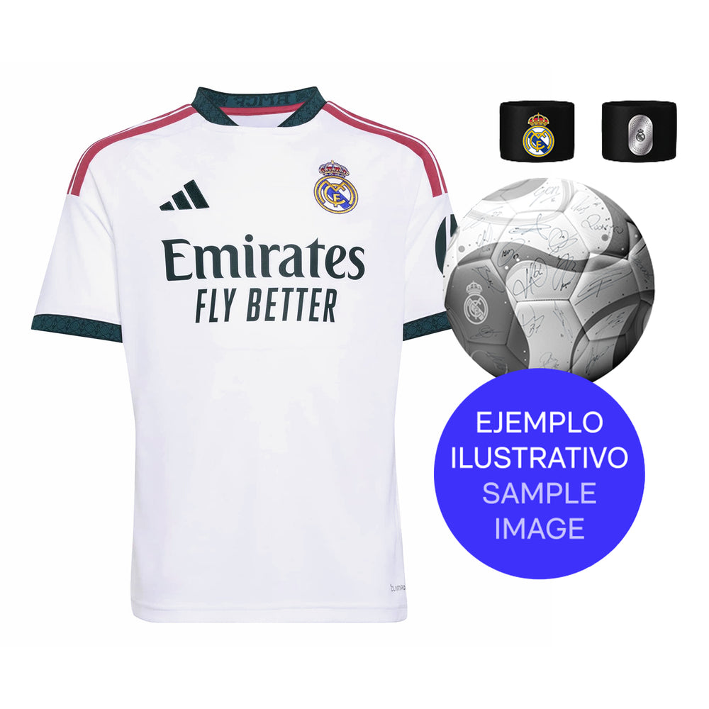 Camiseta Niño Primera Equipación Blanca 27/28