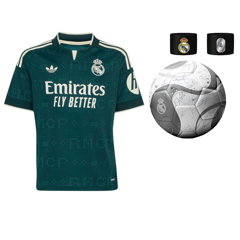 Kids Away Jersey Green 26/27